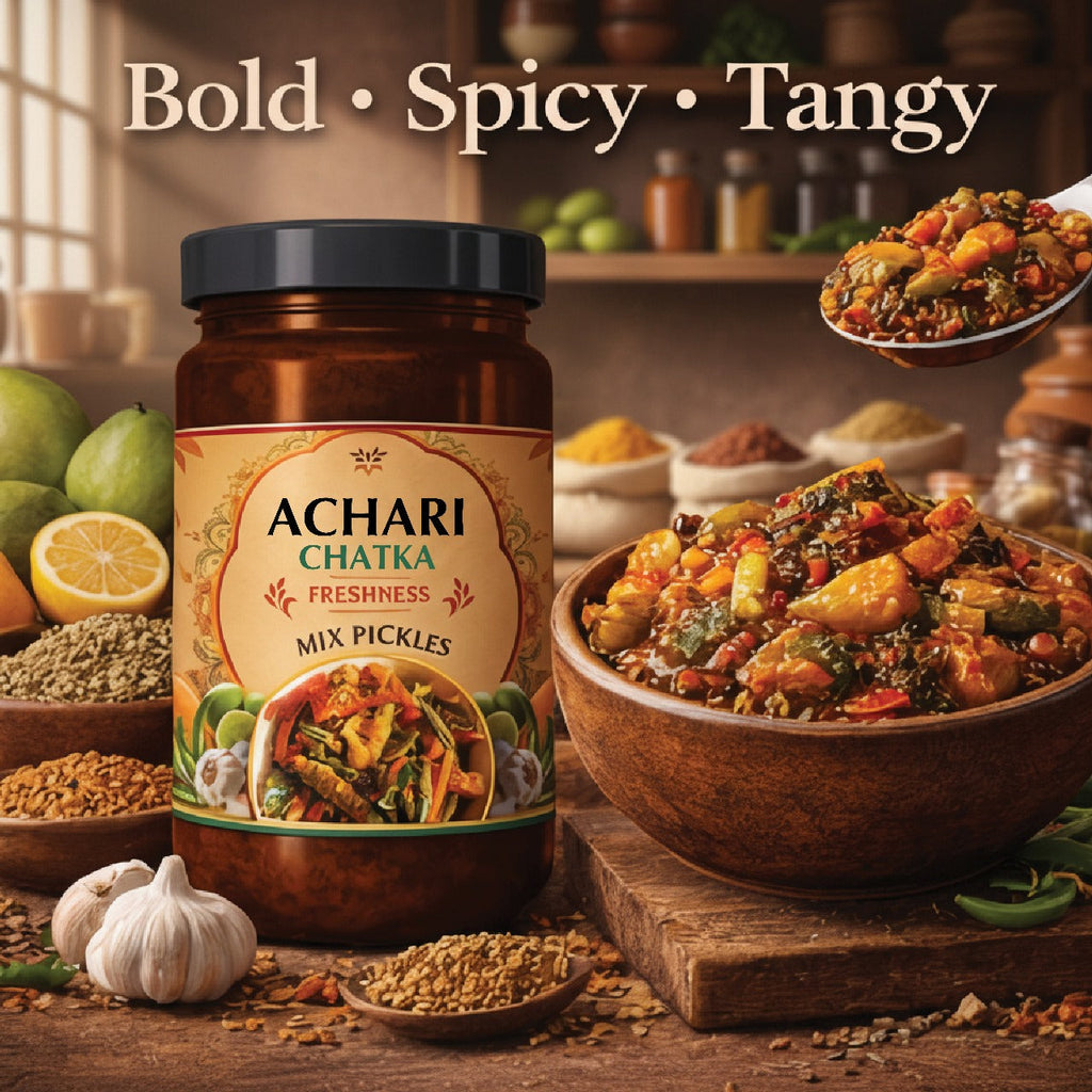 Achari Chatka – Mix Pickles 500gm